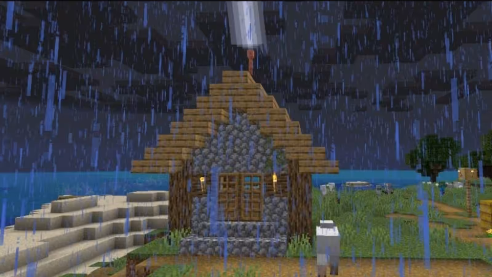 orage sur paratonerre