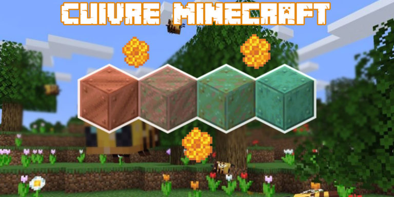 Guide : Cuivre minecraft