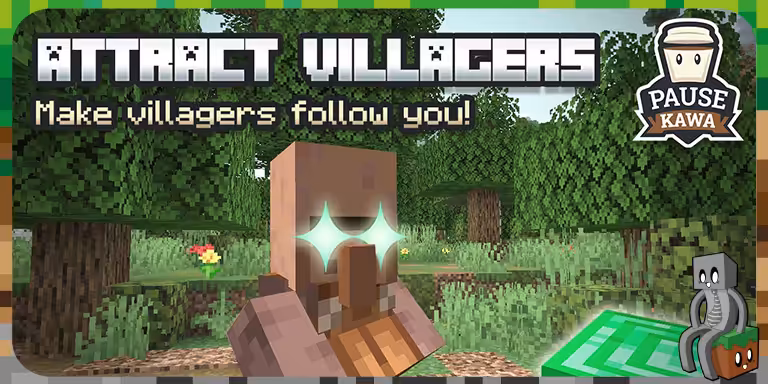 Datapack : Attract Villagers