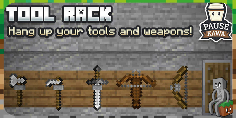 Datapack : Tool Rack