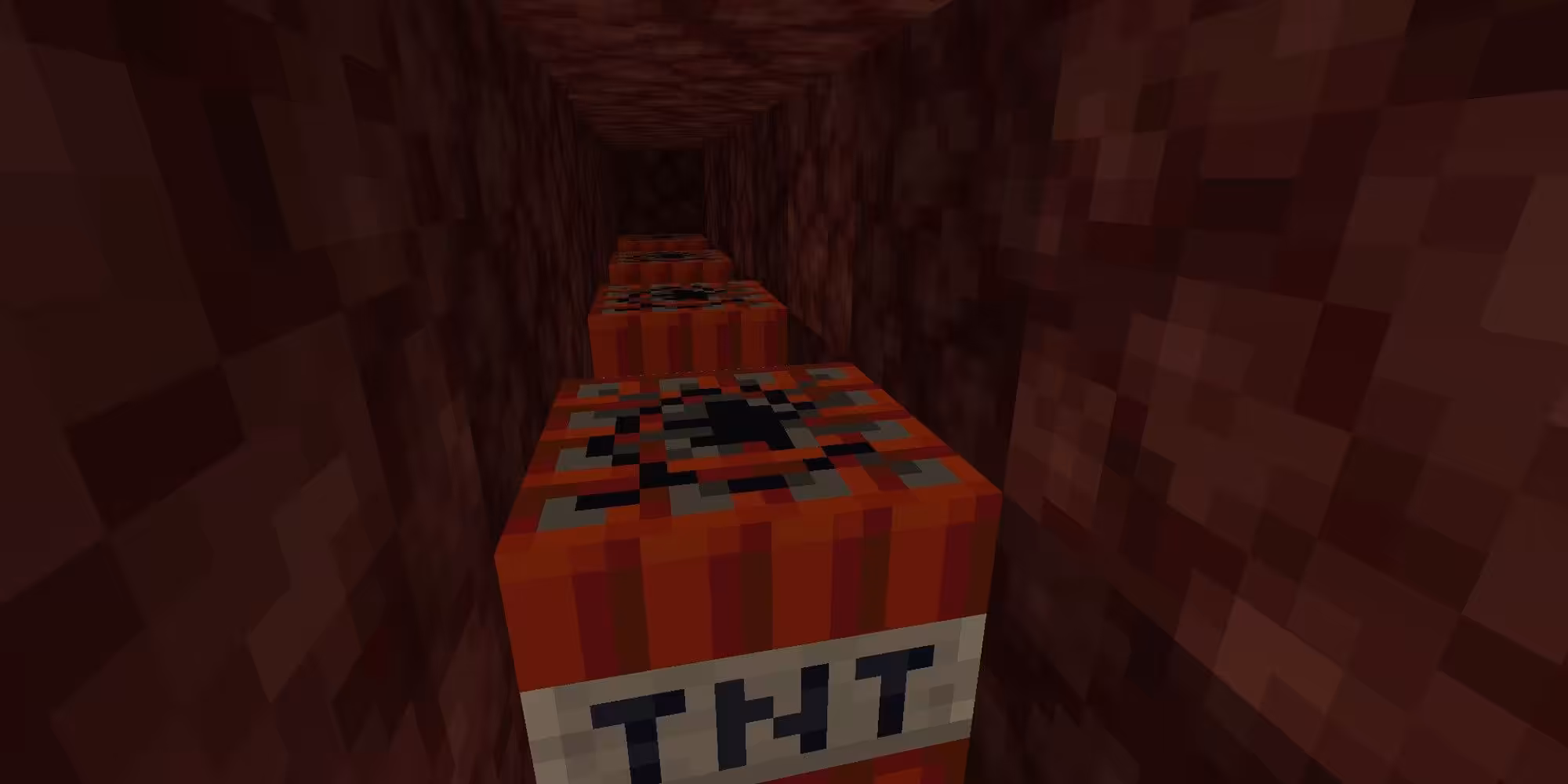 Minecraft TNT in Nether