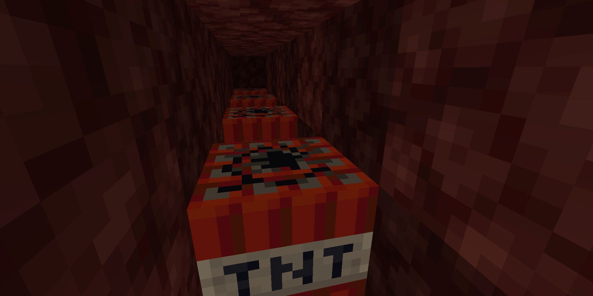 Minecraft TNT in Nether