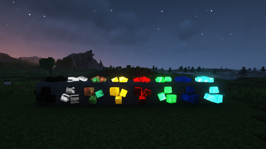 Better 3D Ores - Minerais nuit