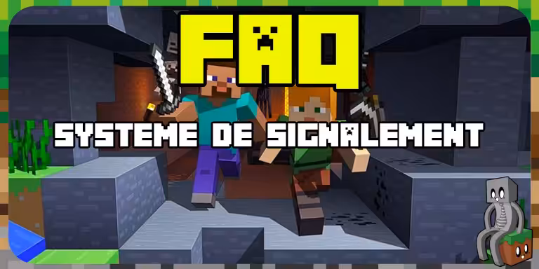 FAQ à propos du nouveau système de signalement sur Minecraft 1.19.1 faq systeme signalement minecraft