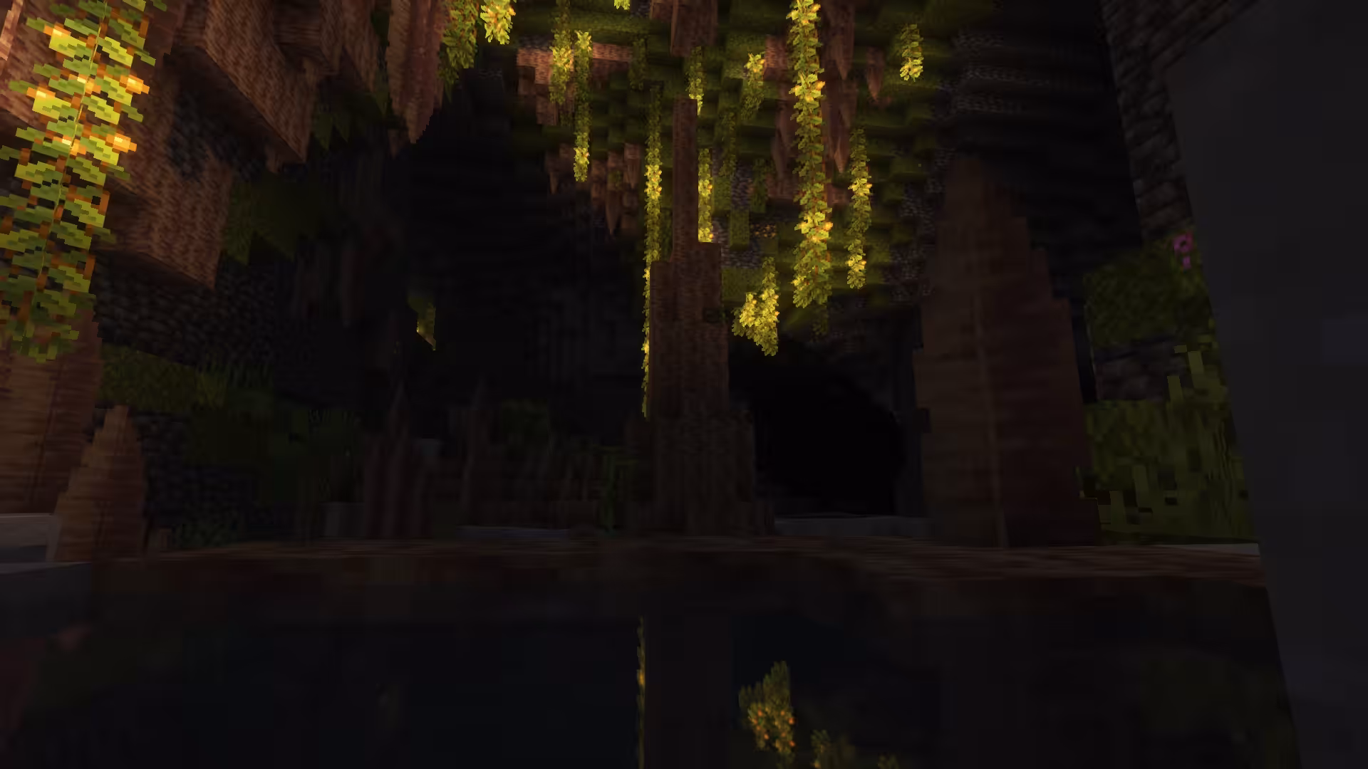 grotte luxuriante dripstone