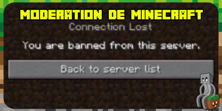 moderation minecraft