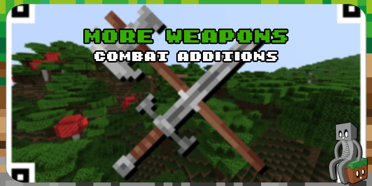 datapack more weapons combat additions