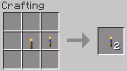 copie craft torche coloree