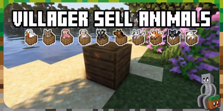 Mod : Villager Sell Animals