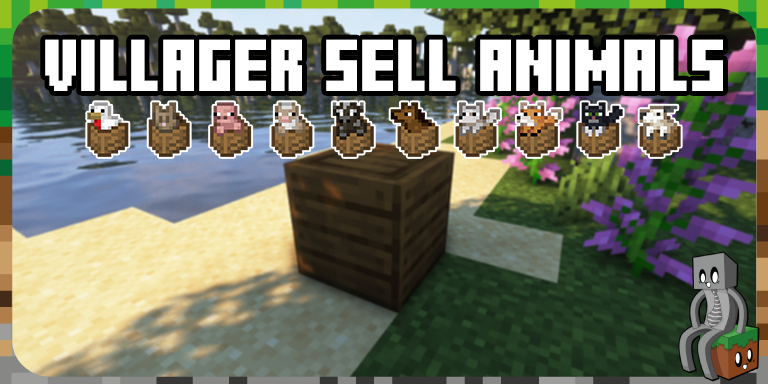 Mod : Villager Sell Animals