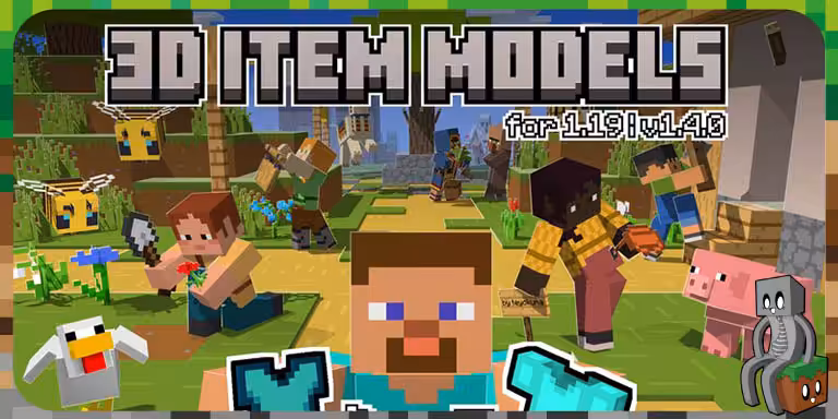 3D Item Models Une 1