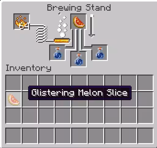 Craft potion Healing