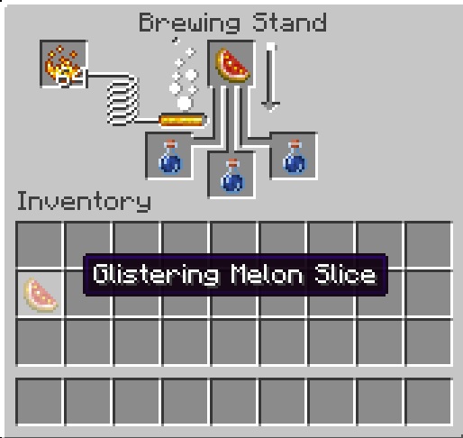 Craft potion Healing