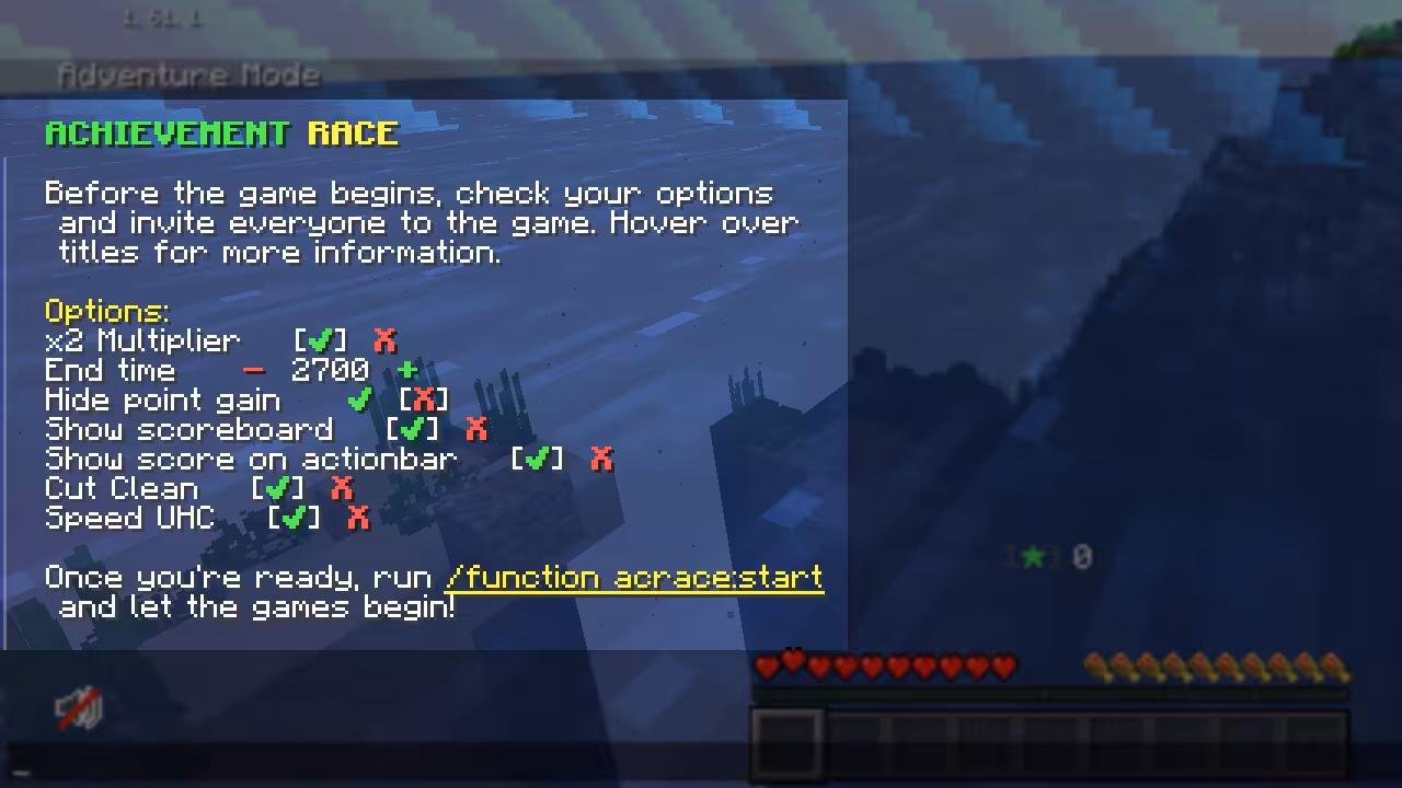 configuration jeu succes