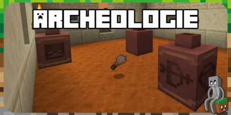 archeologie minecraft