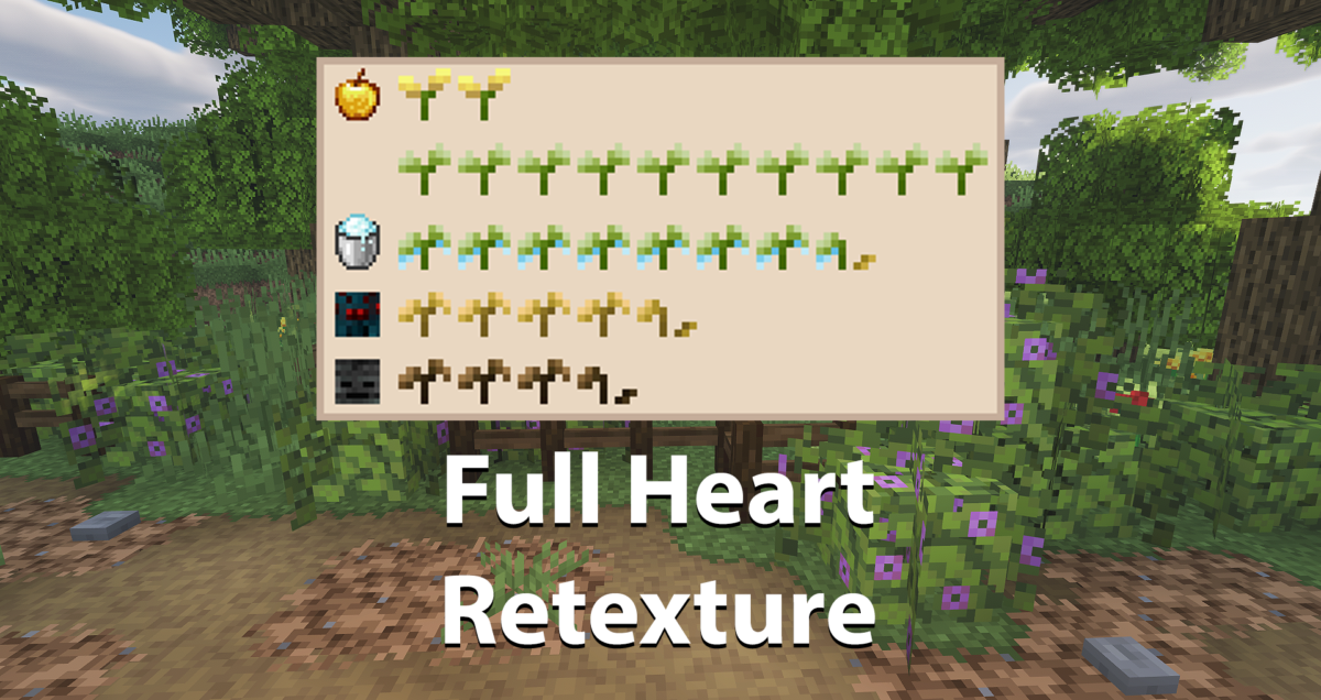 [Resource pack] Overgrown Flowery GUI [1.9 - 26.1] - Minecraft-France