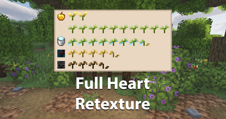 [Resource pack] Overgrown Flowery GUI [1.9 - 26.1] - Minecraft-France