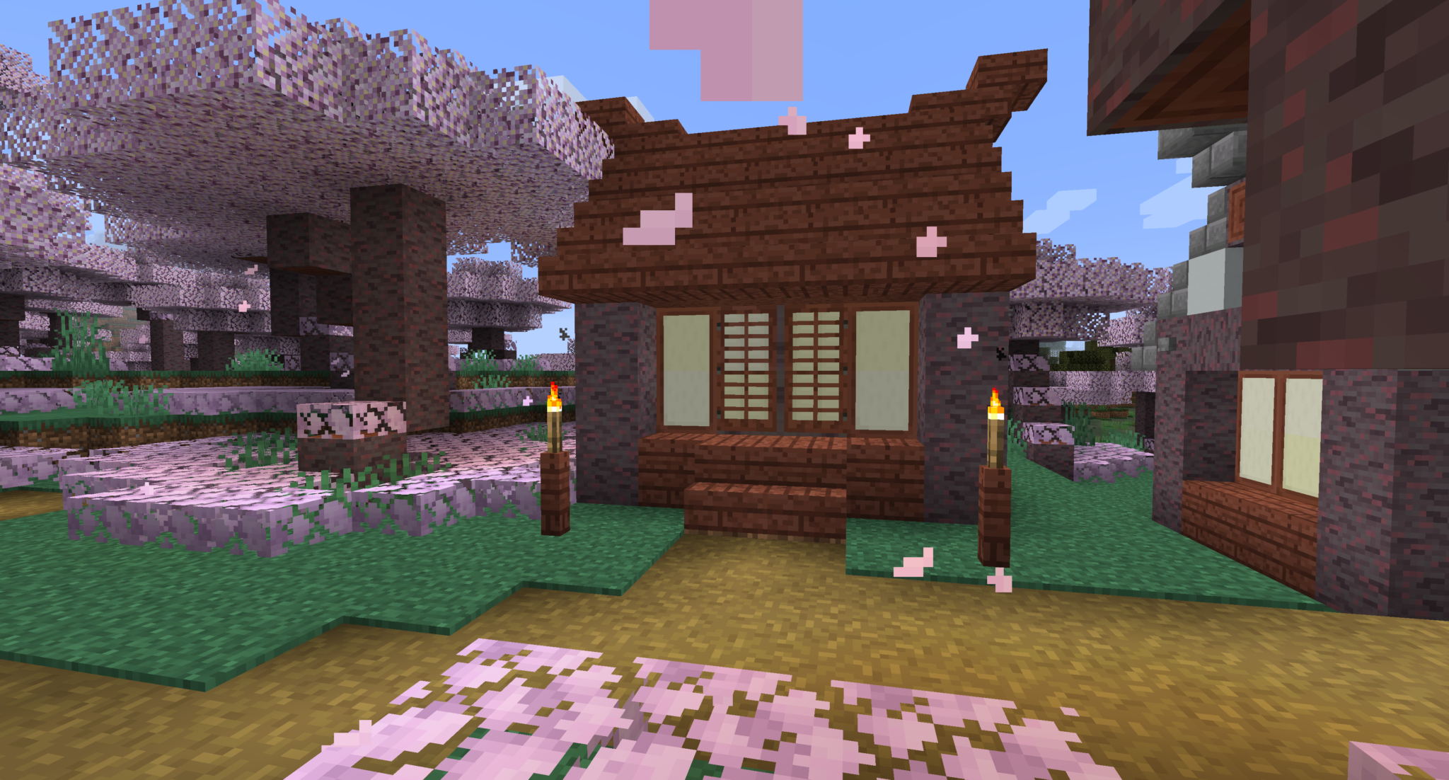 [Mod] Cherry Blossom Grotto [1.16.5 1.19.4] MinecraftFrance