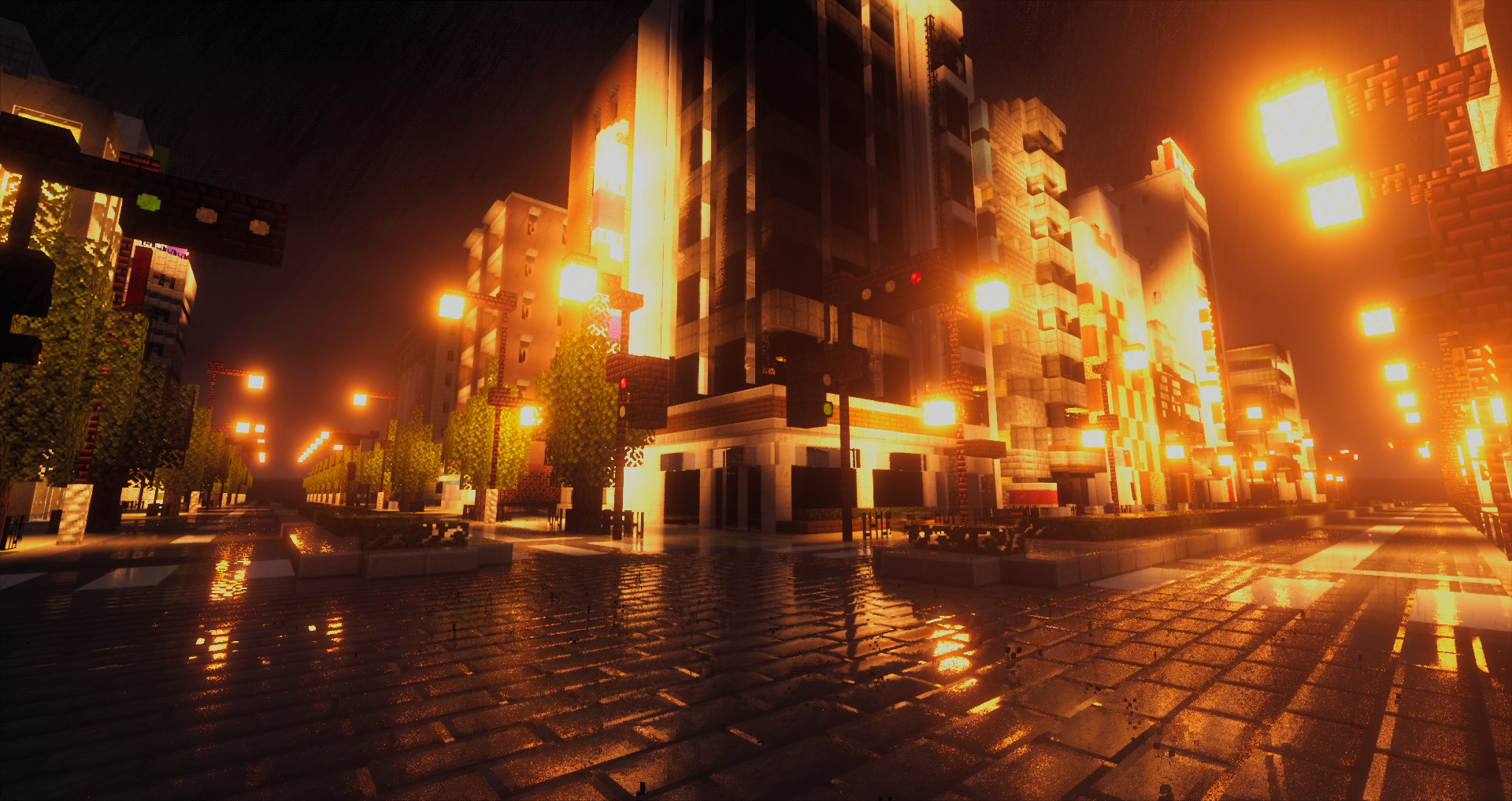 Ville de nuit NobleRT Shaders