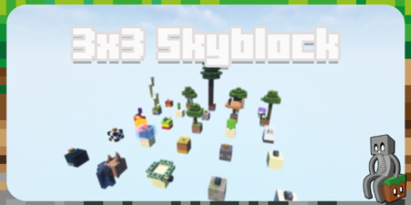 Map : 3x3 skyblock