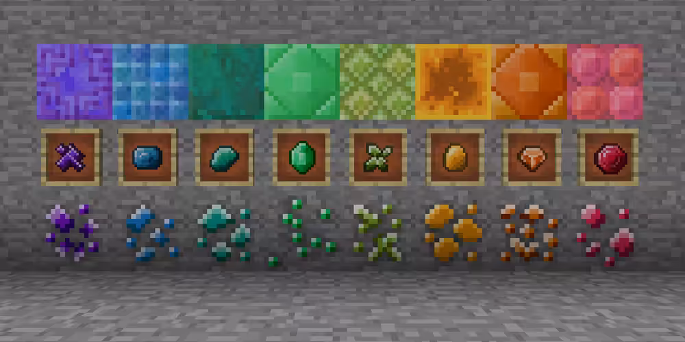 Gemstones forms
