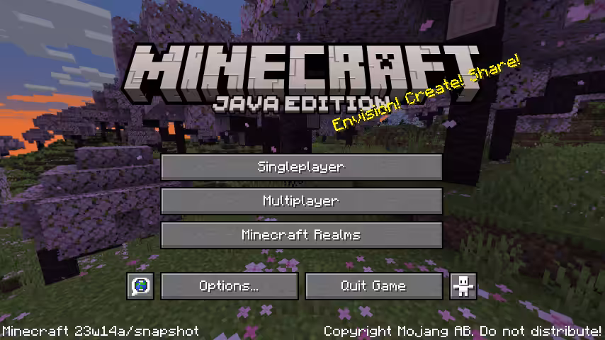 Java Edition 23w14a