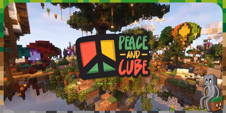 PeaceAndCube devient partenaire de Minecraft-France partenaire peaceandcube