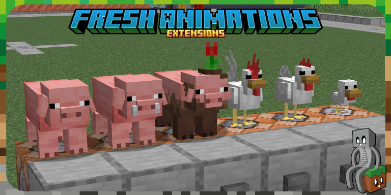 Fresh Animations Texture Pack 1.20, 1.20.4 → 1.19.4 - Download