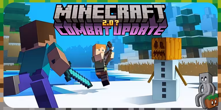 Et si la prochaine mise à jour de Minecraft se concentrait sur le combat à nouveau ? minecraft combat update 2 0
