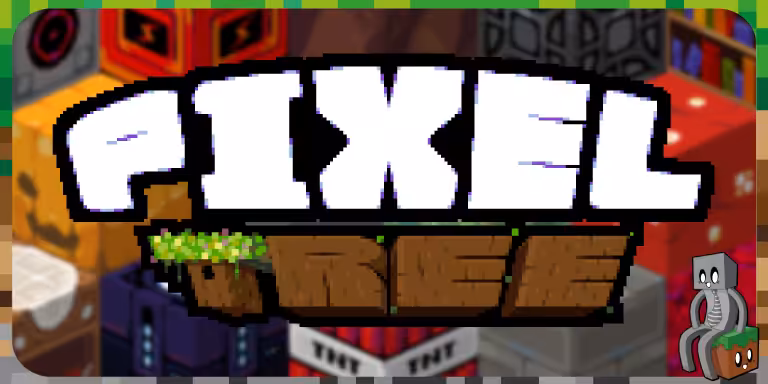 pixel tree