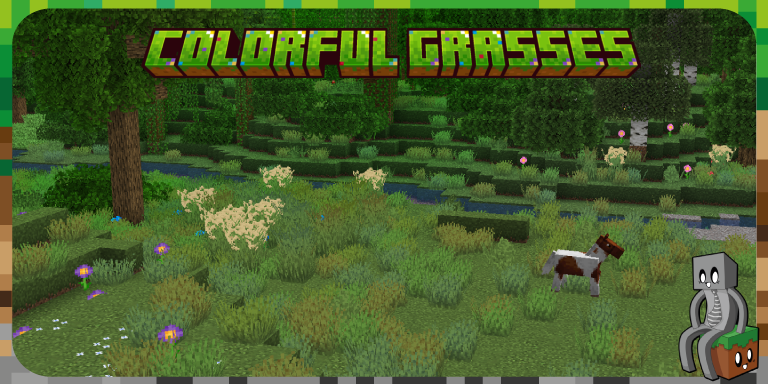 colorful grasses