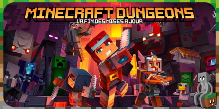 minecraft dungeons fin des mises a jour