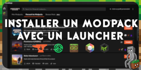 tutoriel installer modpack launcher