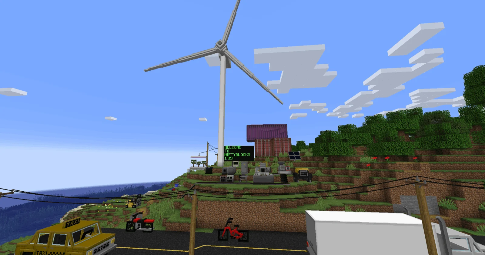 Ville moderne avec NiftyBlocks