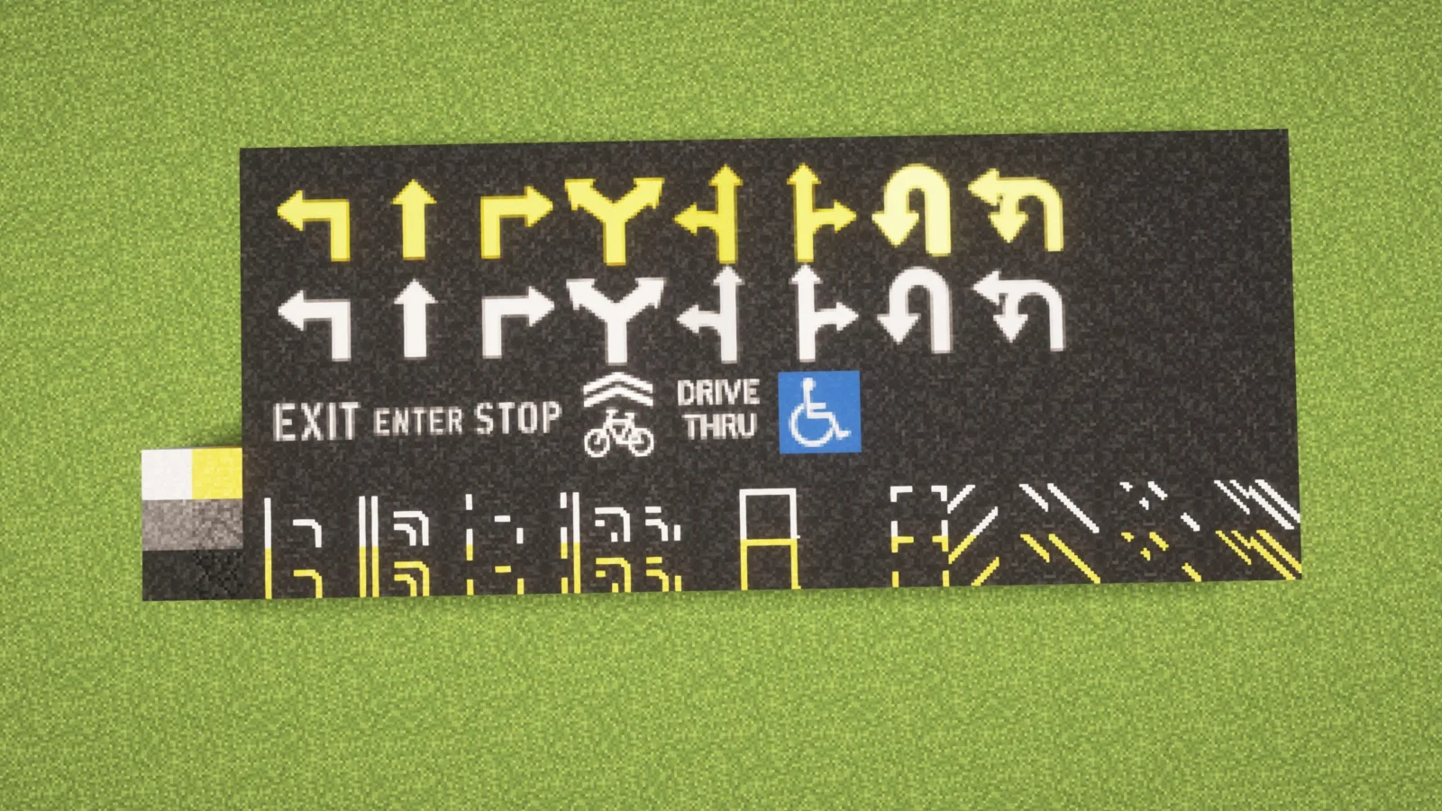 Marquages routiers de NiftyBlocks