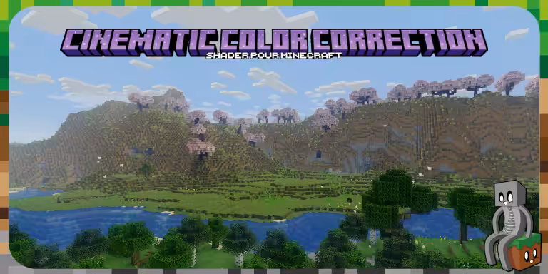 Cinematic Color Correction Shader Minecraft
