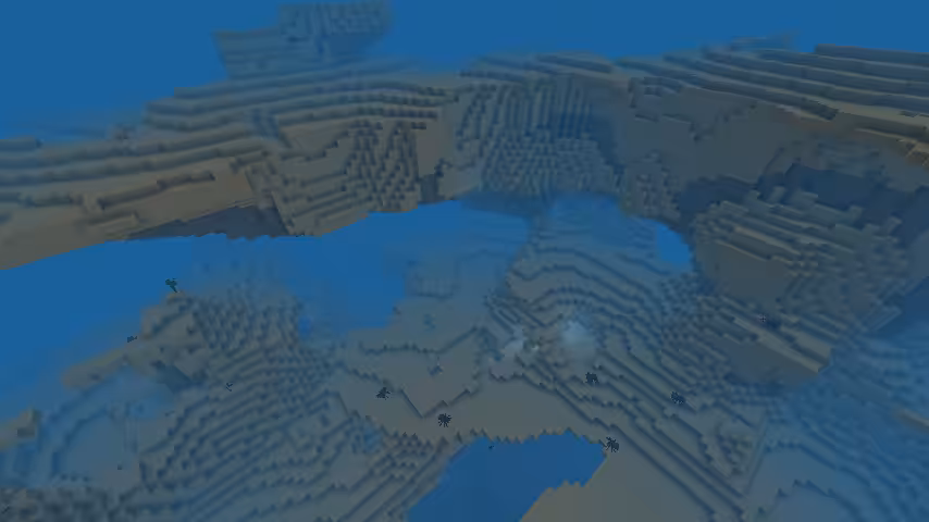 blue desert