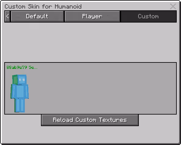 custom skin
