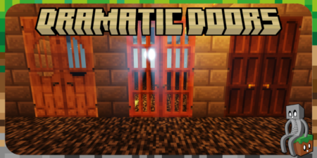 dramatic doors Mod Minecraft