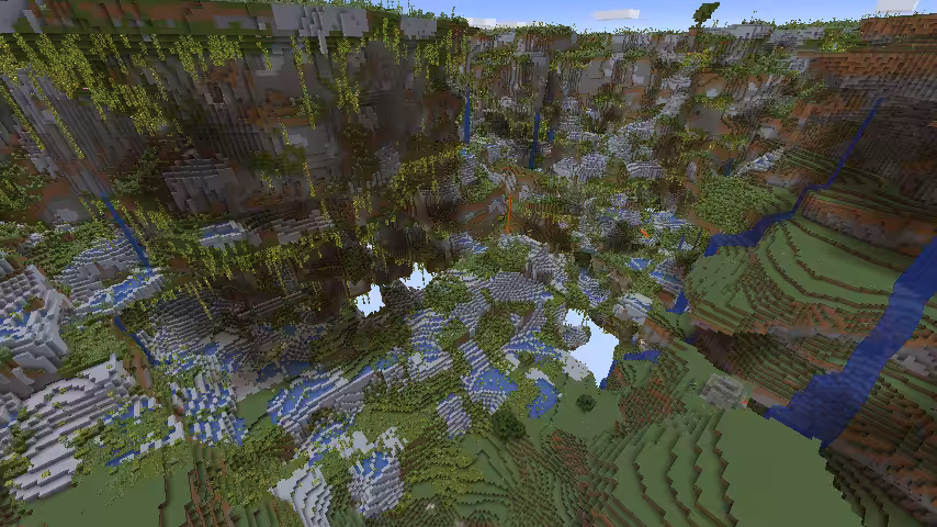 lush caves islands