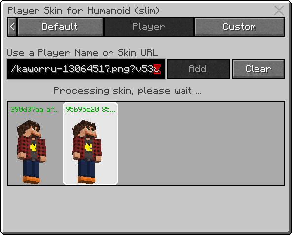 remote url skin