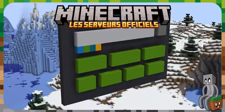 serveurs officiels minecraft