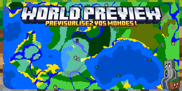 Mod Minecraft : World Preview
