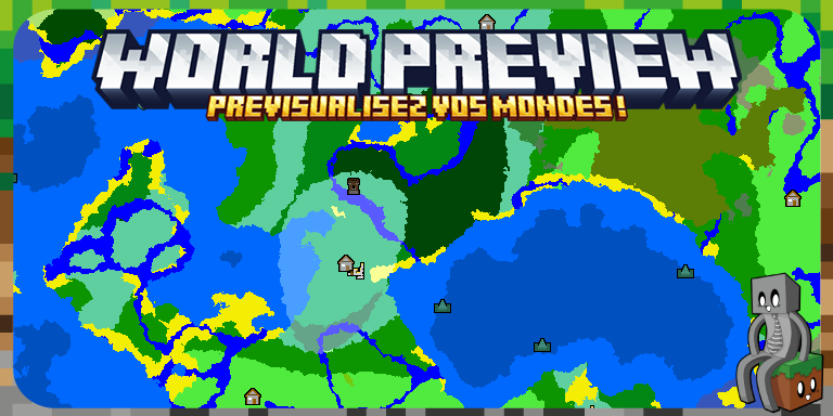 Mod Minecraft : World Preview