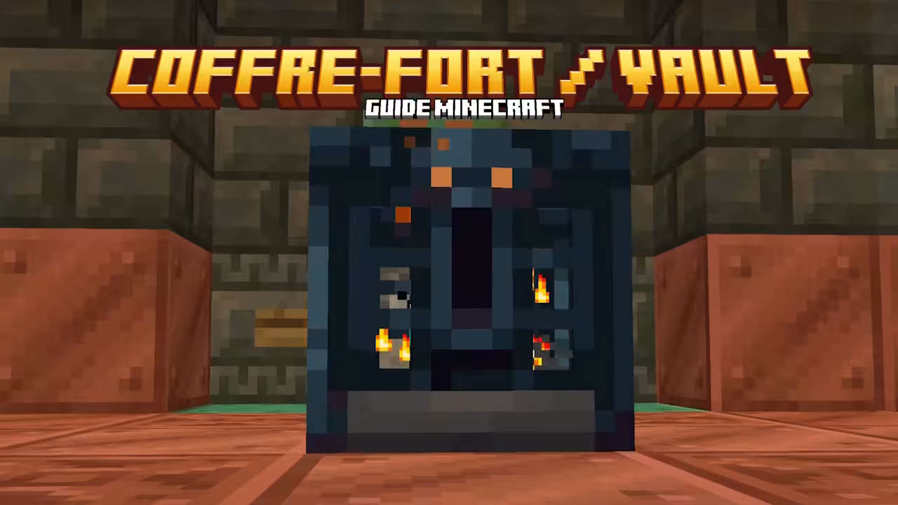 Coffre-Fort / Vault : Découvrez tout ce qu'il faut savoir sur ce nouveau bloc de Minecraft 1.21