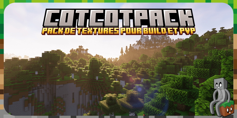 CotCotPack - Pack de textures pour le build et le PVP