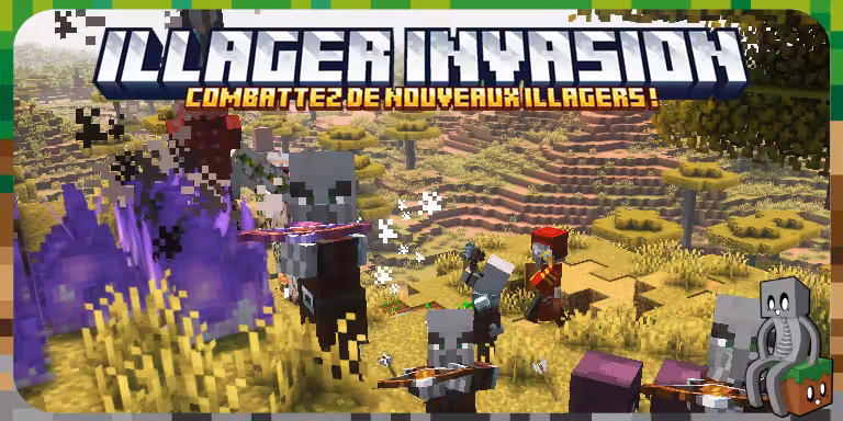 Illager Invasion : Mod Minecraft