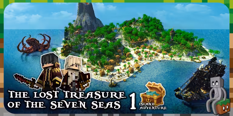 Carte : The Lost Treasure of the Seven Seas