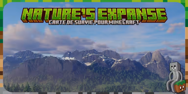 Nature's Expanse - Carte Minecraft