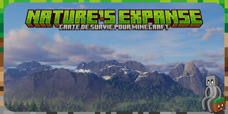 Nature's Expanse - Carte Minecraft